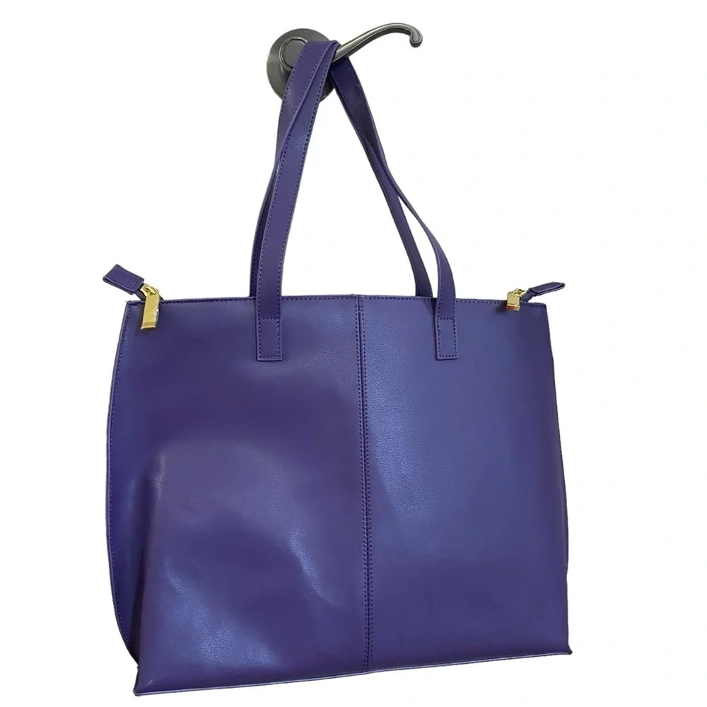 Joy Mangano Vibrant Purple Tote